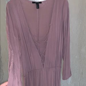 lace up long sleeve jumper!